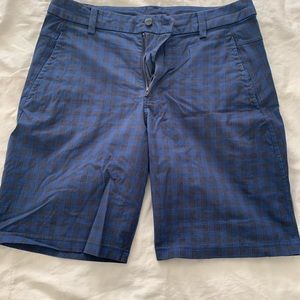Lululemon plaid shorts